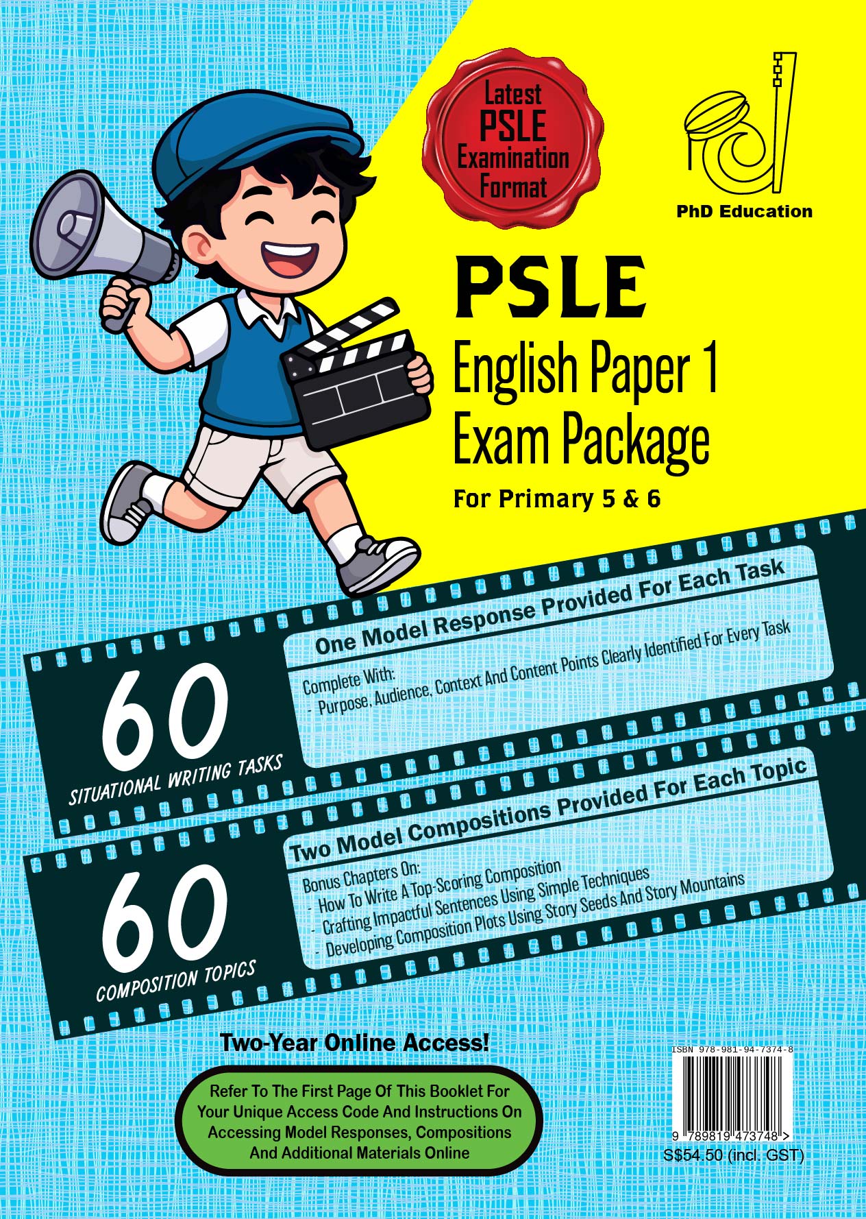 PSLE English Paper 1 Exam Package (Access Code Exclusive)